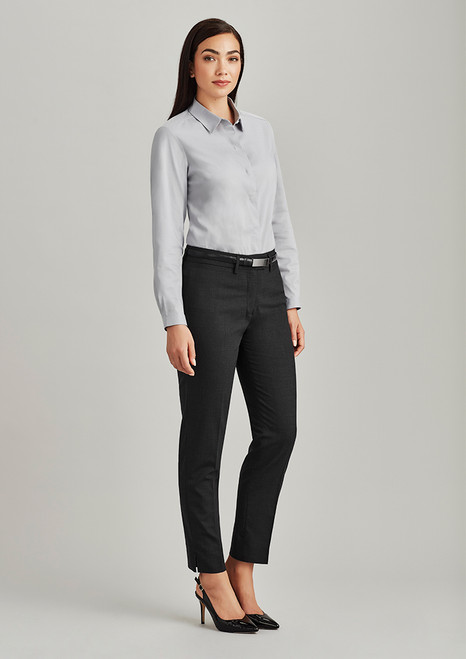 Biz Corporates 14017 Womens Slim Leg Pant | Available Colours: Black, Navy, Charcoal