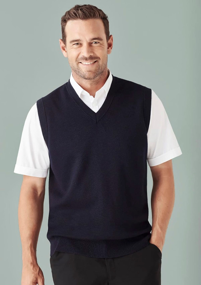 Mens Woolmix Knit Vest