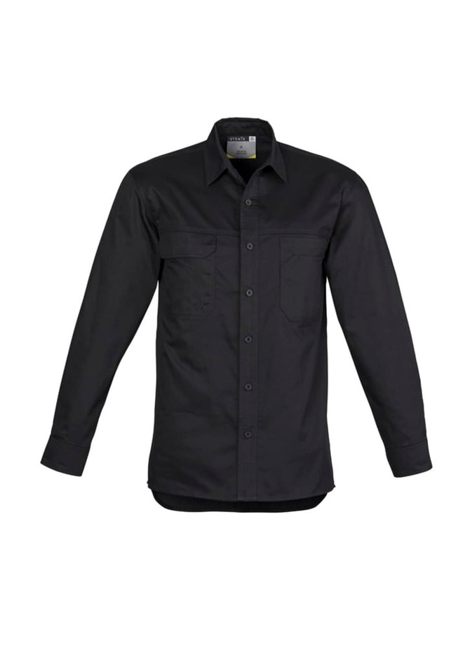 Syzmik Workwear Mens Lightweight Tradie Long Sleeve Shirt Available in 4 Colours