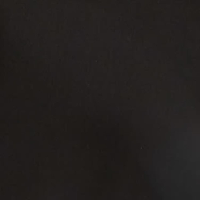 A black jacket with a smooth texture. It features a logo on the front.