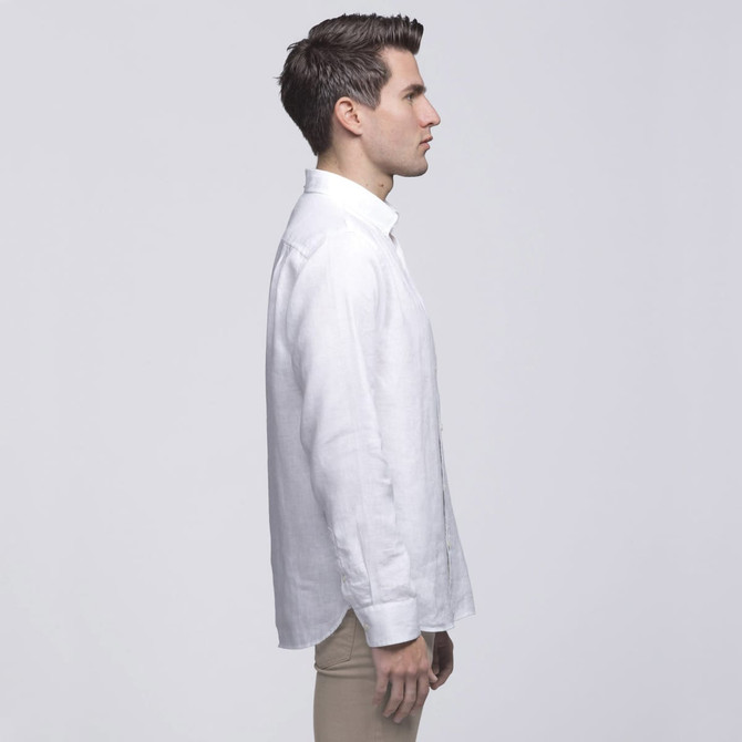 smpli Mens Linen Shirt - Available in 1 Colour