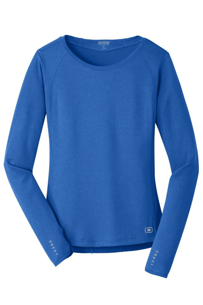 OGIO ENDURANCE Ladies Long Sleeve Pulse Crew