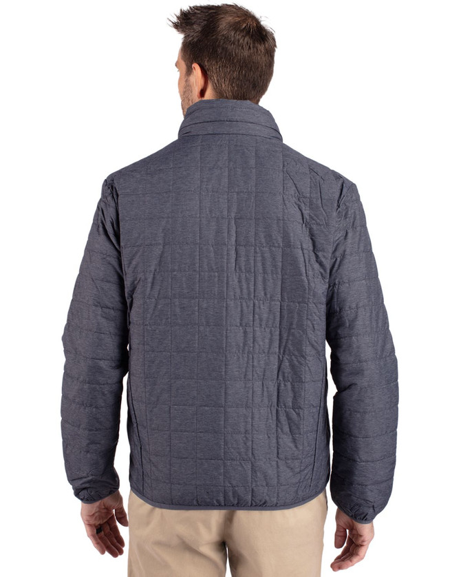 Cutter & Buck Rainier PrimaLoft® Mens Eco Insulated Full Zip Puffer Jacket available in 8 Colours