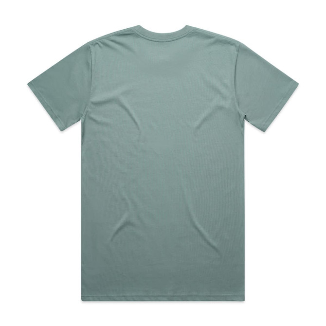 A green classic tee with a plain back design. The shirt has a relaxed fit and soft fabric.