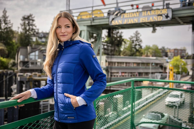 Cutter & Buck Ladies Evoke Eco Hybrid Jacket Available in 4 Colours