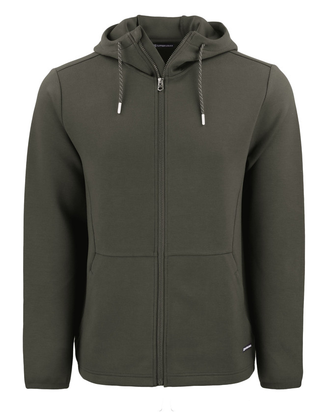 Cutter & Buck Men's Roam Epic Comfort Recycled Full Zip Hooded Jacket Available in 5 Colours