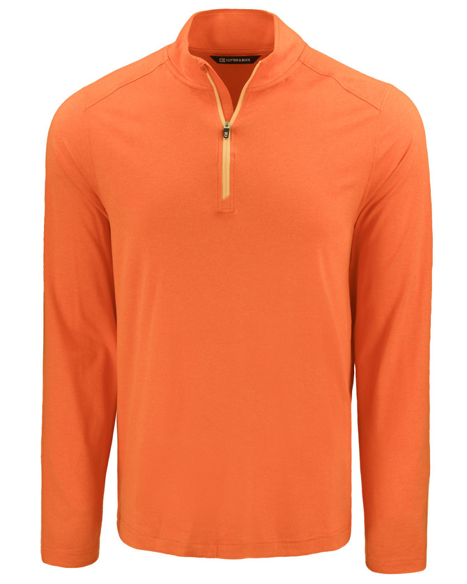 Cutter & Buck Coastline Epic Comfort Recycled Mens Quarter Zip Available in 13 Colours
