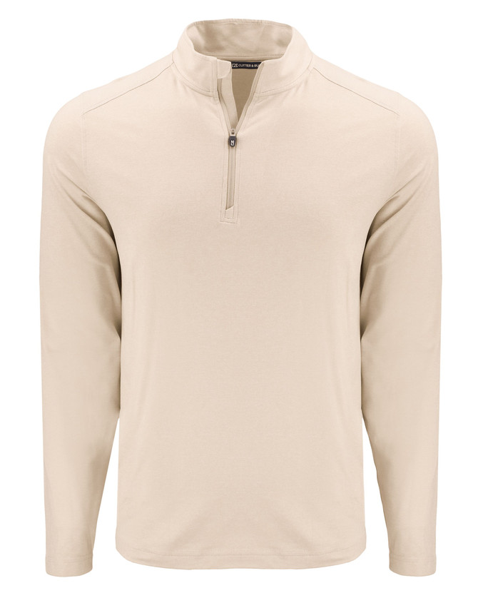 Cutter & Buck Coastline Epic Comfort Recycled Mens Quarter Zip Available in 13 Colours