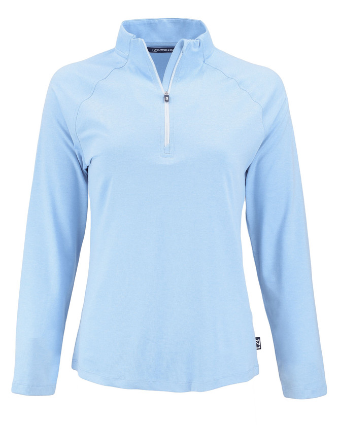 Cutter & Buck Coastline Epic Comfort Recycled Womens Quarter Zip  Available in 13 Colours Cutter & Buck Coastline Epic Comfort Recycled Womens Quarter Zip  Available in 13 Colours