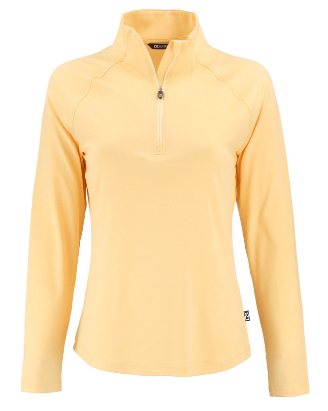 Cutter & Buck Coastline Epic Comfort Recycled Womens Quarter Zip  Available in 13 Colours Cutter & Buck Coastline Epic Comfort Recycled Womens Quarter Zip  Available in 13 Colours