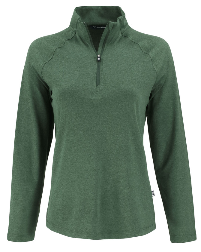 Cutter & Buck Coastline Epic Comfort Recycled Womens Quarter Zip  Available in 13 Colours Cutter & Buck Coastline Epic Comfort Recycled Womens Quarter Zip  Available in 13 Colours