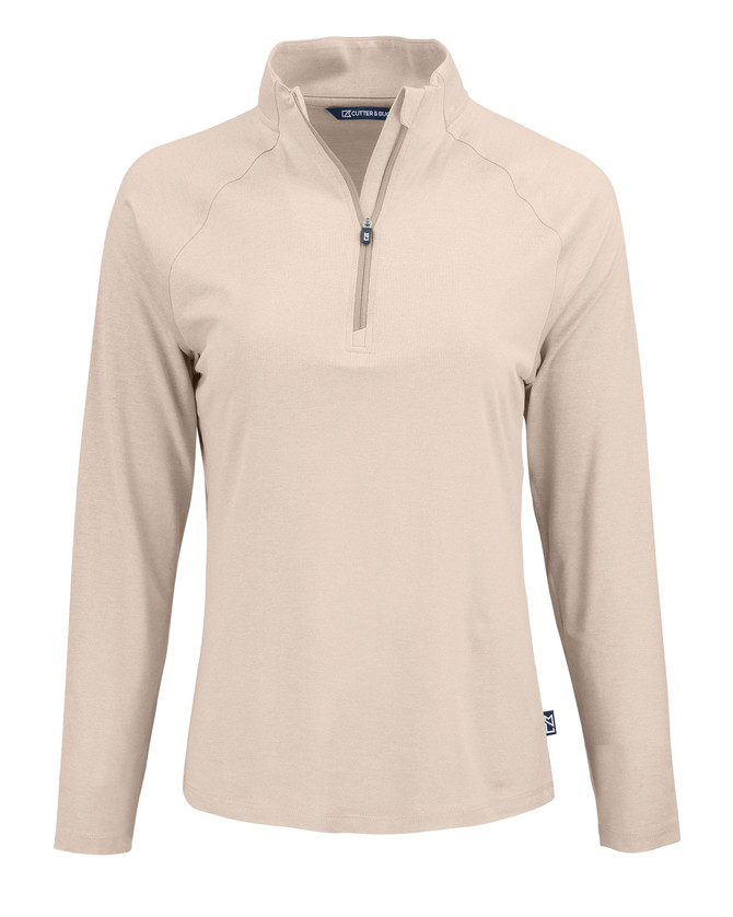Cutter & Buck Coastline Epic Comfort Recycled Womens Quarter Zip  Available in 13 Colours Cutter & Buck Coastline Epic Comfort Recycled Womens Quarter Zip  Available in 13 Colours