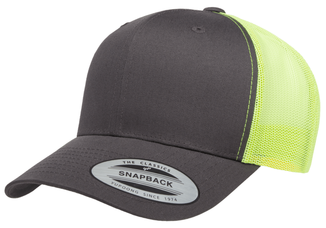 Flexfit YP Classics 2-tone Retro Trucker Cap 6606T - Available in 24 Colours