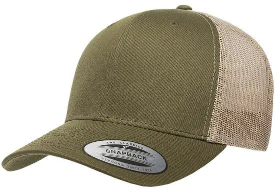 Flexfit YP Classics 2-tone Retro Trucker Cap 6606T - Available in 24 Colours