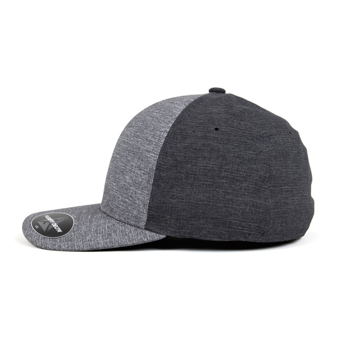 Flexfit 2-tone Delta Carbon Cap 180T - Melange Blue/Charcoal