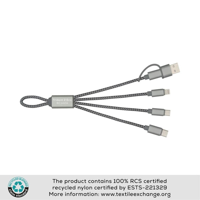 Trident 2 Eco Charge Cable (RPET)