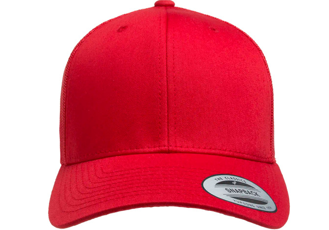 Custom Yupoong Authentic Snapback YP Classics® retro trucker cap