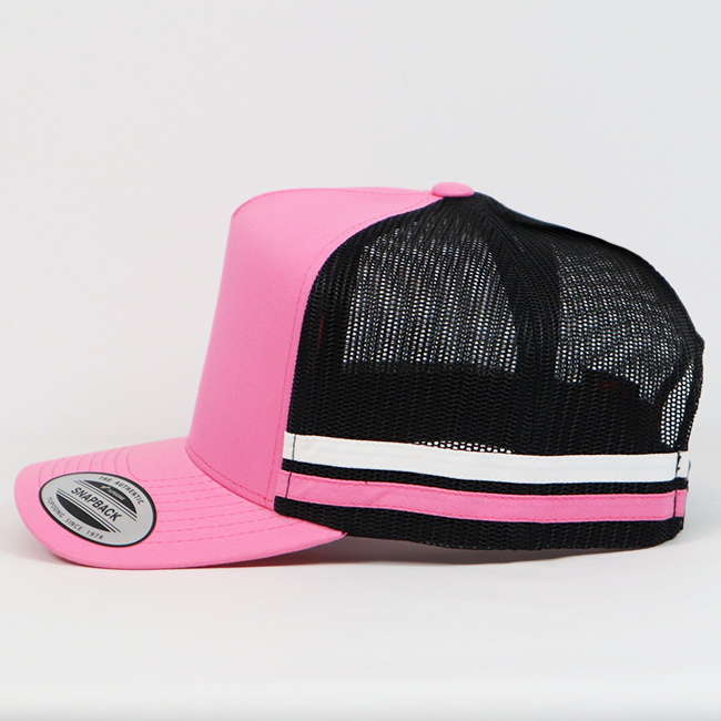 Yp Classic Striped Trucker Cap