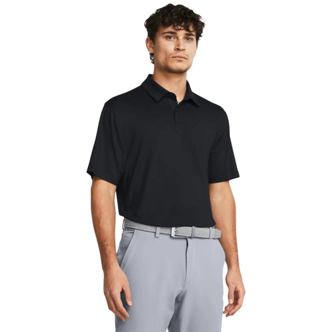 Under Armour Corporate Polo - Black - Model Front
