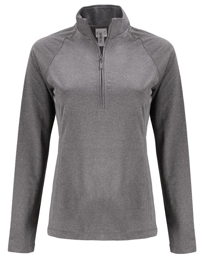 LQK00093 Black Heather - Mannequin Front (High Res Image)