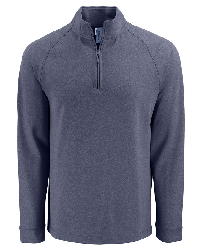 MQK00120 Navy Heather - Mannequin Front (High Res Image)