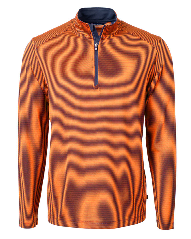 MCK01258 College Orange/Navy Blue - Mannequin Front (High Res Image)