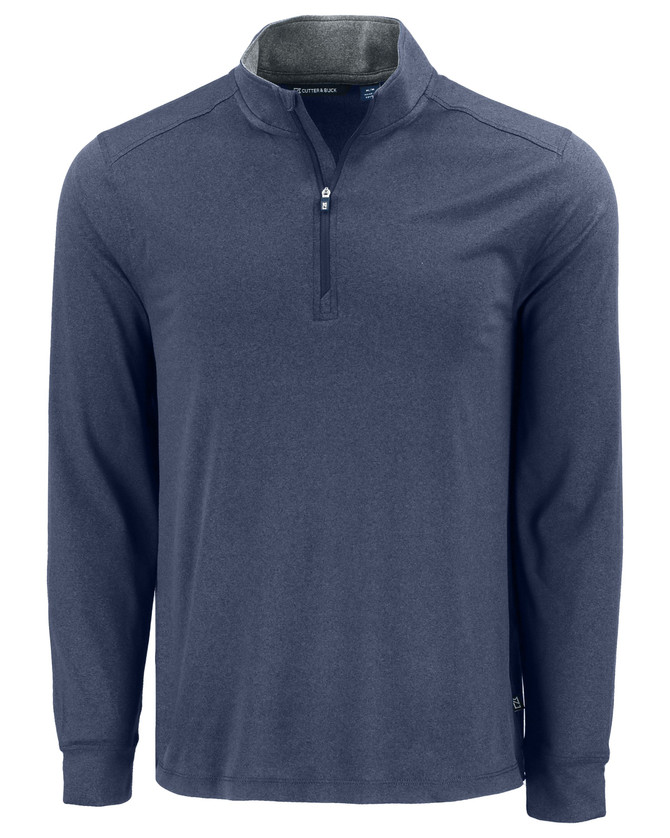 MCK01373 Dark Navy Blue Heather - Mannequin Front (High Res Image)