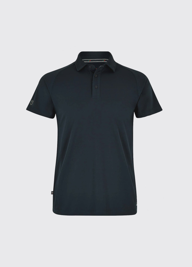 Dubarry - Menton Men's Technical Polo - Polo Shirts - Black