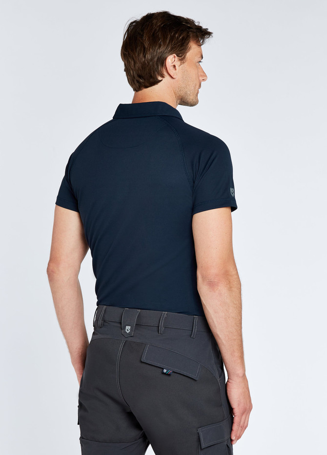 Dubarry - Menton Men's Technical Polo - Polo Shirts - Navy