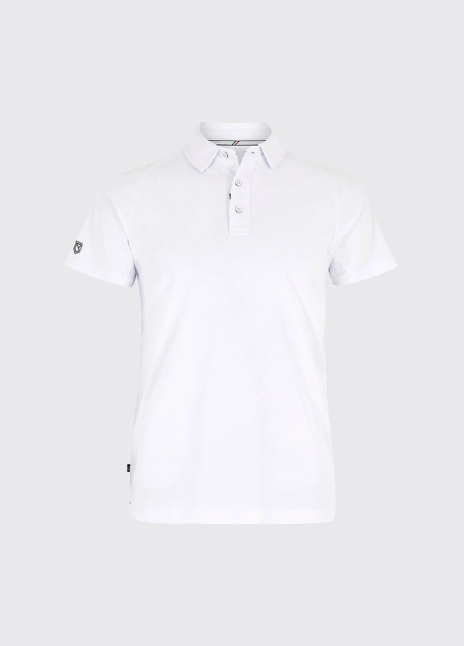 Dubarry - Menton Men's Technical Polo - Polo Shirts - White