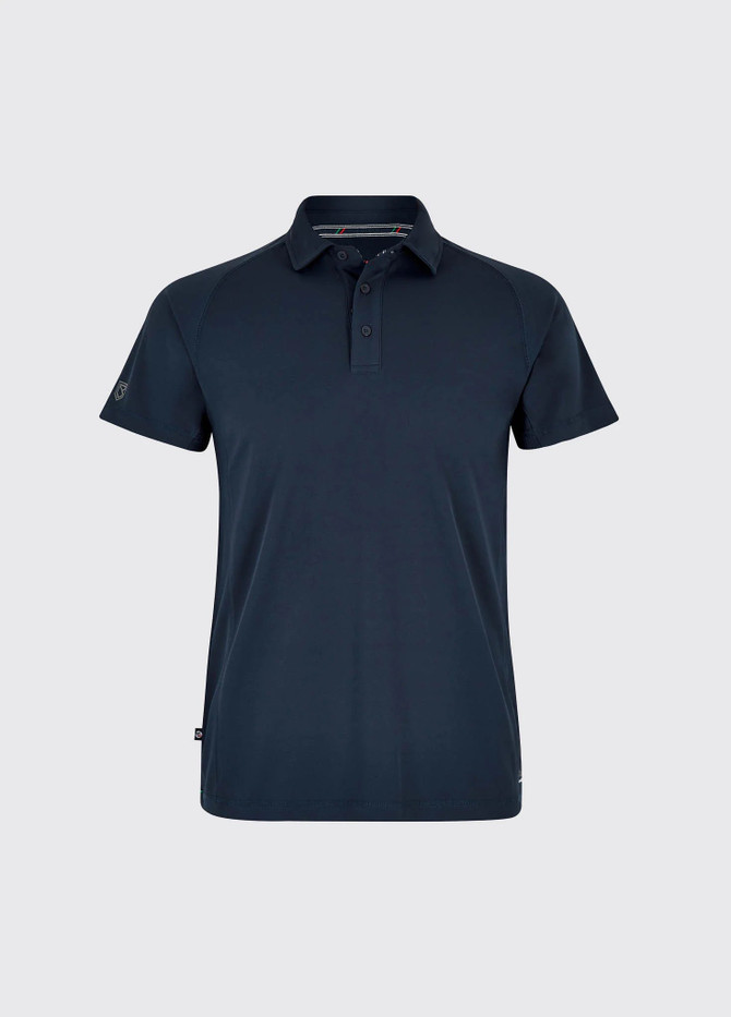 Dubarry - Menton Men's Technical Polo - Polo Shirts - Navy