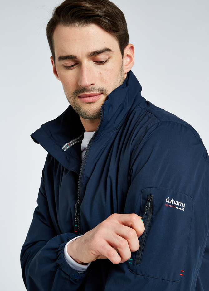 Dubarry - Croatia Men's Fleece-lined Crew Jacket - Jackets - Navy