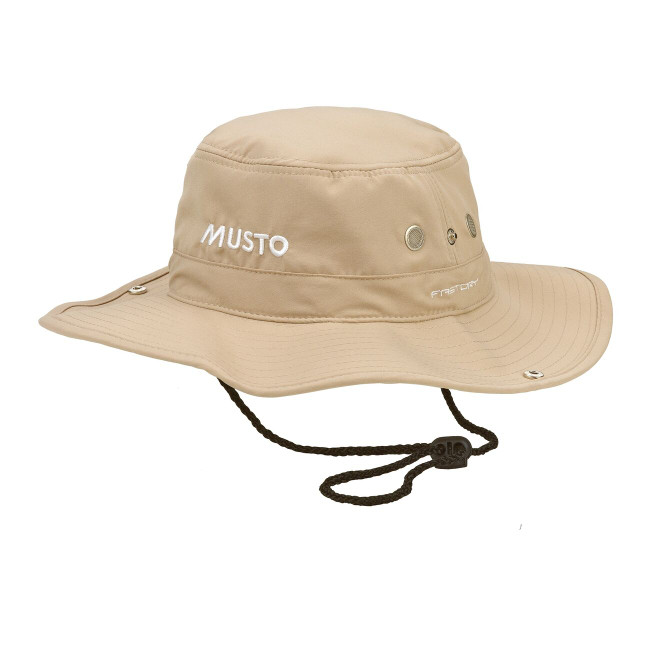 Musto - Evolution Fast Dry Brimmed Hat - Light Stone