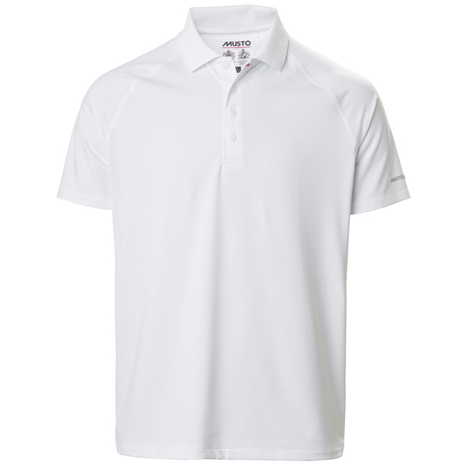 Musto - Men's Evolution Sunblock Short Sleeve Polo 2.0 - White