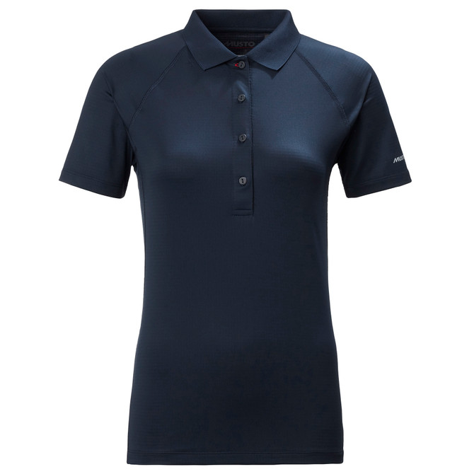 Musto - Women's Evolution Sunblock Short-Sleeve Polo Shirt 2.0 - True Navy
