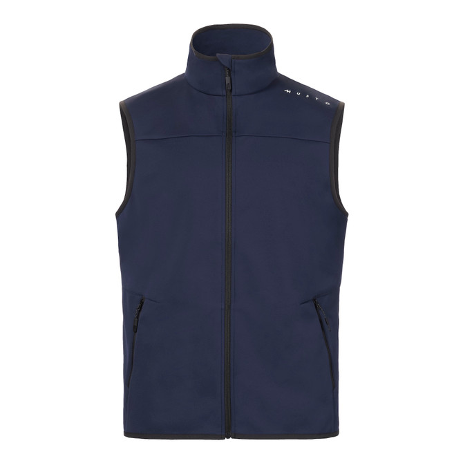 Musto - EVO Crew Softshell Vest - Navy