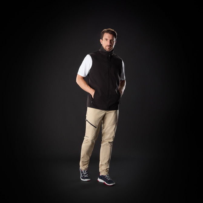 Musto - EVO Crew Softshell Vest - Black