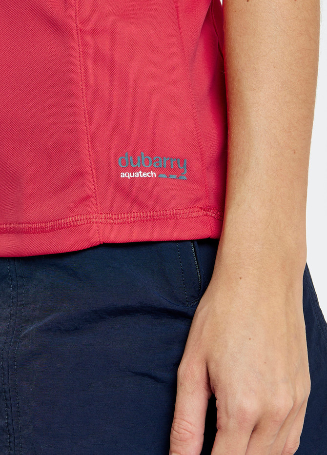 Dubarry - Riviera Women's Technical Polo - Polo Shirts - Red