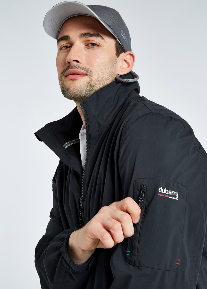 Dubarry - Croatia Men's Fleece-lined Crew Jacket - Jackets - Graphite