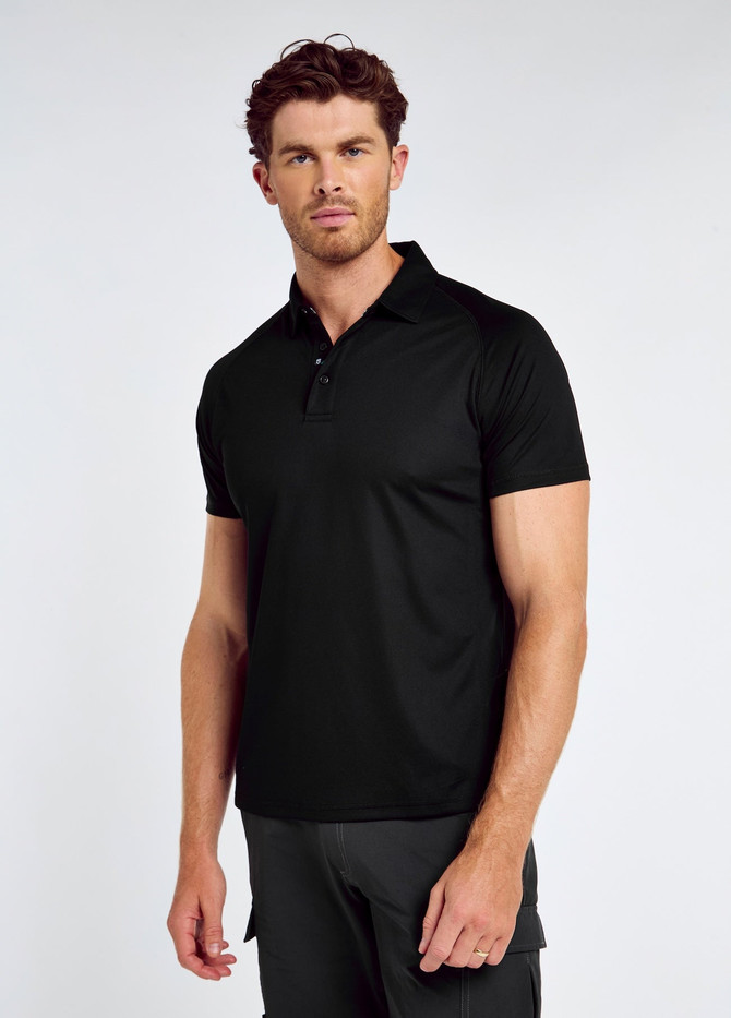 Dubarry - Menton Men's Technical Polo - Polo Shirts - Black