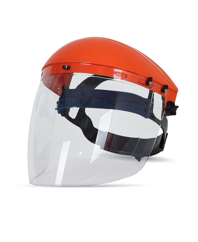 JB's Visor And Browguard Orange/Clear Available in 1 Colour