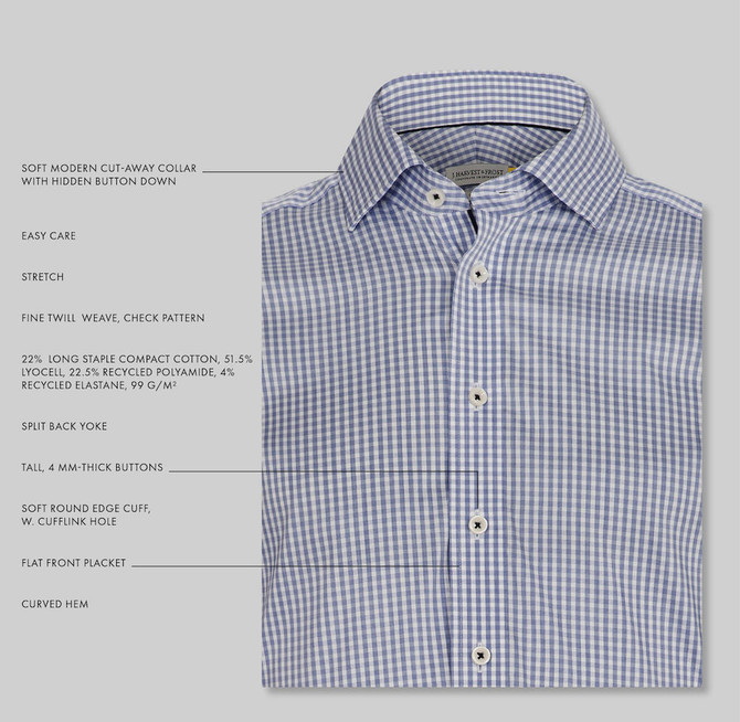 Harvest & Frost Yellow Bow 53 Men's Shirt Available in 2 Colours