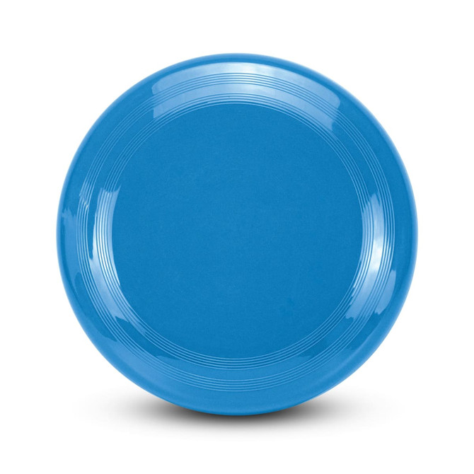 Aero Flyer - Large in vibrant blue, featuring a smooth surface and circular shape, with a logo in the centre.