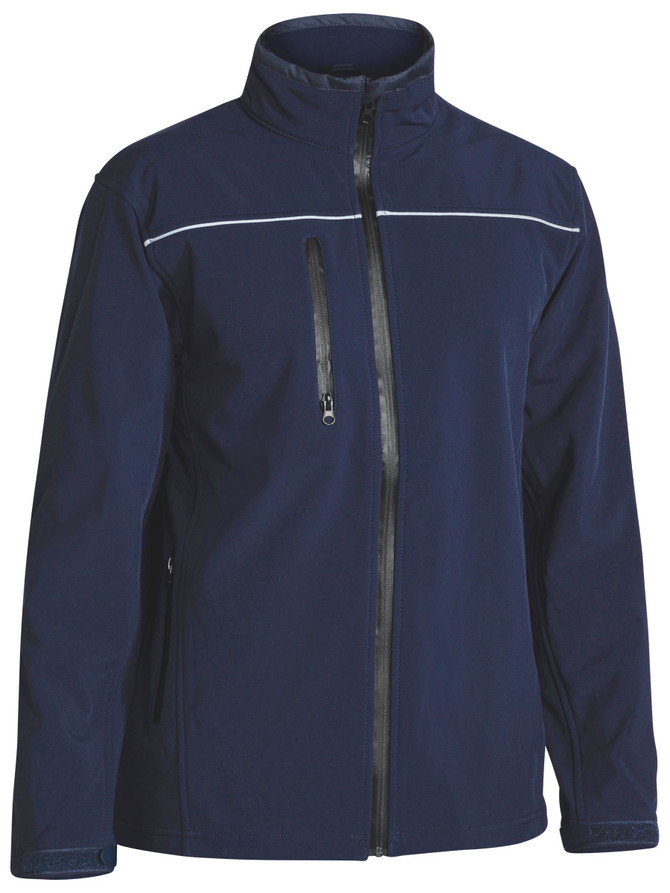 Bisley Workwear Navy Soft Shell Jacket