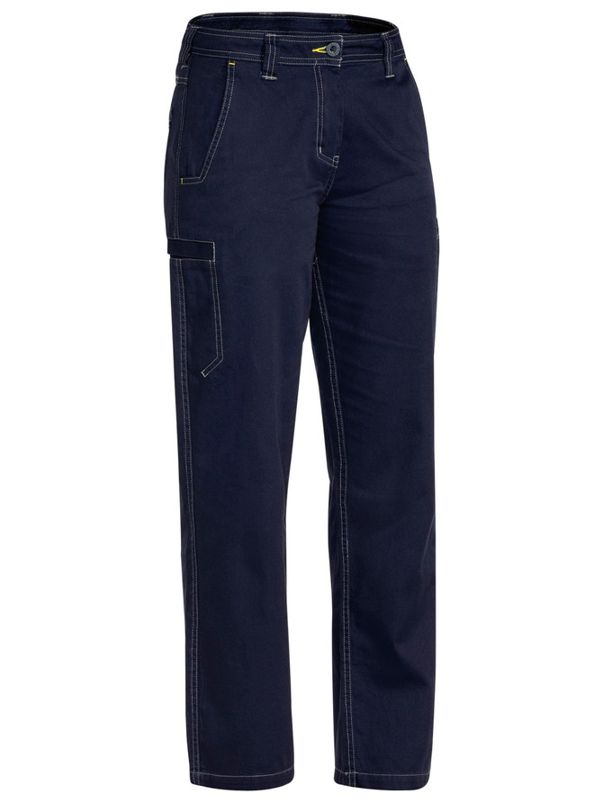 Bisley Workwear Navy Women's Cool Lightweight Vented Pant