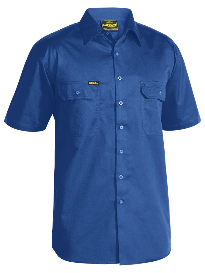 Bisley Workwear Royal Cool Lightweight Drill Shirt