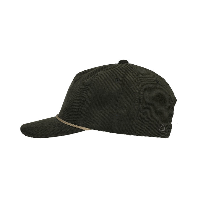 Ahead Chaser Corduroy Cap - Olive Green/Khaki - View 3