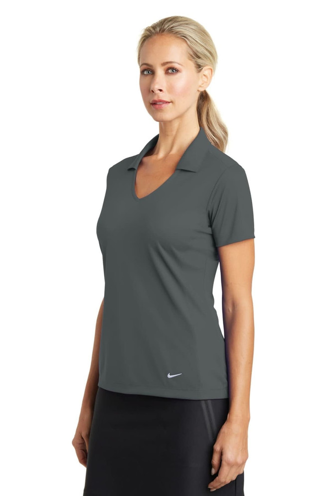 Nike Ladies Dri-FIT Vertical Mesh Polo