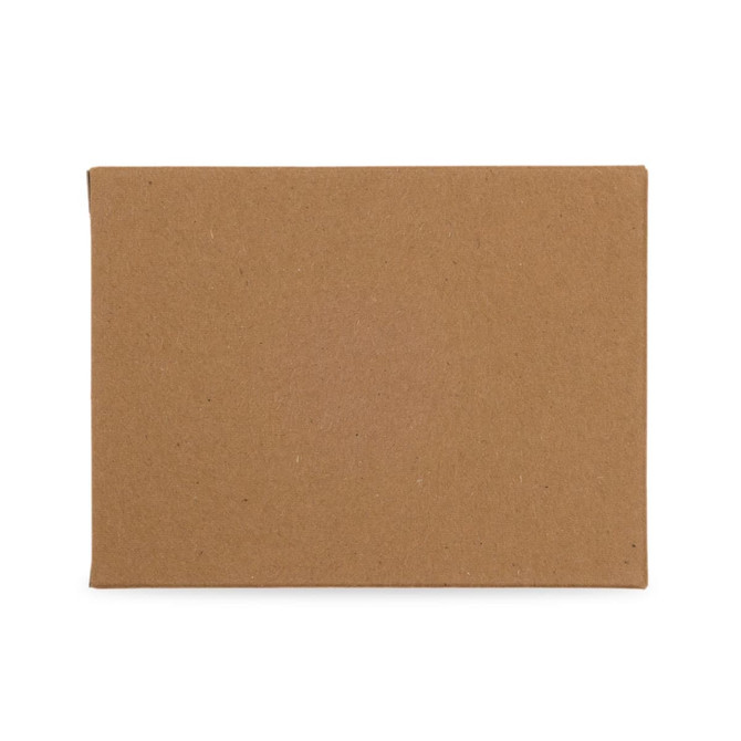A brown cardboard packaging box with a simple, unmarked exterior.