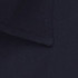 A close-up of dark navy poplin fabric, featuring a smooth texture and subtle sheen. It includes a collar section.
